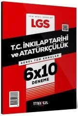 Marka 2024 8. Sınıf LGS TC İnkılap Tarihi ve Atatürkçülük 6x10 Deneme Marka Yayınları