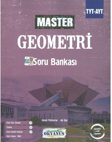 Okyanus YKS TYT AYT Master Geometri Soru Bankası Okyanus Yayınları