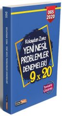 SÜPER FİYAT Kariyer Meslek DGS Yeni Nesil Problemler 9x20 Deneme Sınavı Çözümlü Kariyer Meslek Yayınları