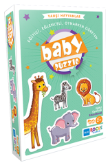 Baby 13 Parça Puzzle - Vahşi Hayvanlar Blue Focus Games