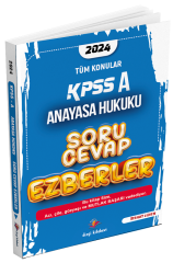 Dizgi Kitap 2024 KPSS A Grubu Anayasa Hukuku Soru Cevap Ezberler - Serhat Güven Dizgi Kitap