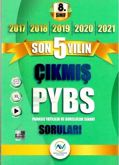 Av Yayınları 8. Sınıf PYBS Son 5 Yıl Çıkmış Sorular Av Yayınları