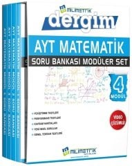 Milimetrik YKS AYT Matematik Soru Bankası 4 lü Modüler Set Milimetrik Yayınları