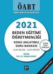 Gazi Kitabevi 2021 ÖABT Beden Eğitimi Konu Anlatımlı Soru Bankası Gazi Kitabevi