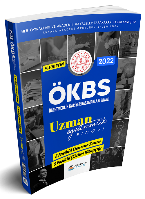 Akademi Denizi 2022 MEB ÖKBS Uzman Öğretmenlik 5 Deneme Fasikül Çözümlü Akademi Denizi