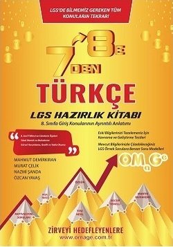 Omage 7 den 8 e LGS Türkçe Hazırlık Kitabı Omage Yayınları