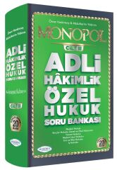 Monopol Adli Hakimlik Özel Hukuk Soru Bankası Cilt-2 20. Baskı Monopol Yayınları