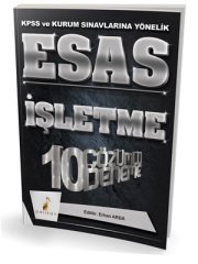 Pelikan KPSS A ESAS İşletme 10 Deneme Çözümlü Pelikan Yayınları
