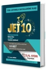 Celal Aydın TYT KPSS ALES DGS MSÜ Matematik Jet 10 Konu Özetli Soru Bankası Celal Aydın Yayınları