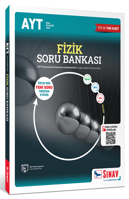 Sınav YKS AYT Fizik Soru Bankası Sınav Yayınları