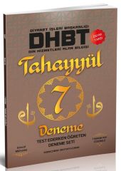Tahayyül DHBT 7 Deneme Çözümlü - Mustafa Çoban, Adem Çoban Tahayyül Yayınları