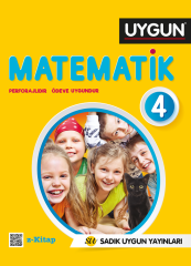 Sadık Uygun 4. Sınıf Matematik Çalışma Kitabı Sadık Uygun Yayınları