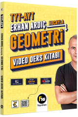 F10 Yayınları YKS TYT AYT Geometri Video Ders Kitabı - Erhan Ardıç F10 Yayınları