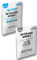 Emsal 2023-24 Açıköğretim Güz İktisada Giriş-1 Konu Anlatımlı Soru Bankası + 14 Deneme 2 li Set Emsal Yayınları