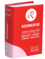 Redhouse Yeni El Sözlüğü İngilizce-Türkçe Türkçe-İngilizce Redhouse Yayınları