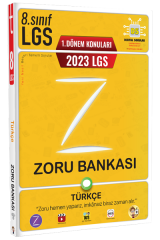 Tonguç 2023 8. Sınıf LGS 1. Dönem Türkçe Zoru Bankası Tonguç Akademi