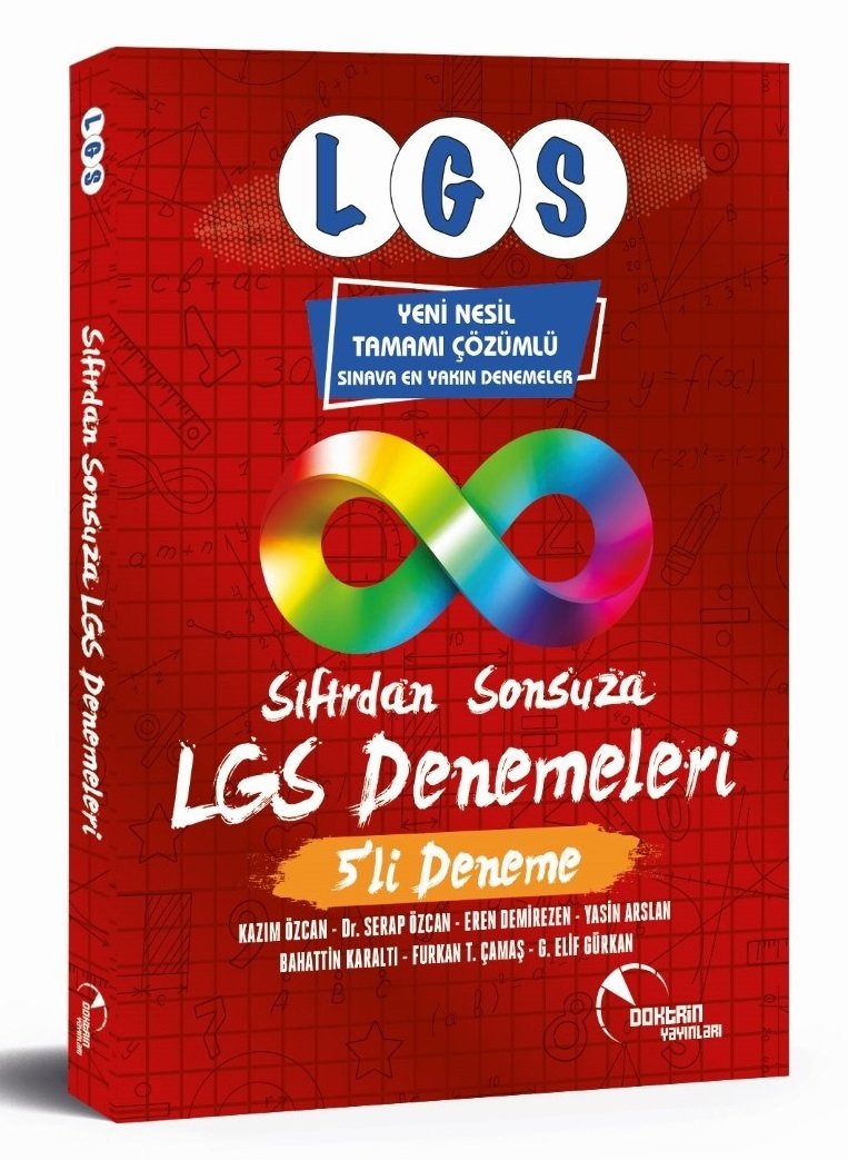 Doktrin LGS Sıfırdan Sonsuza 5 li Deneme Çözümlü Doktrin Yayınları