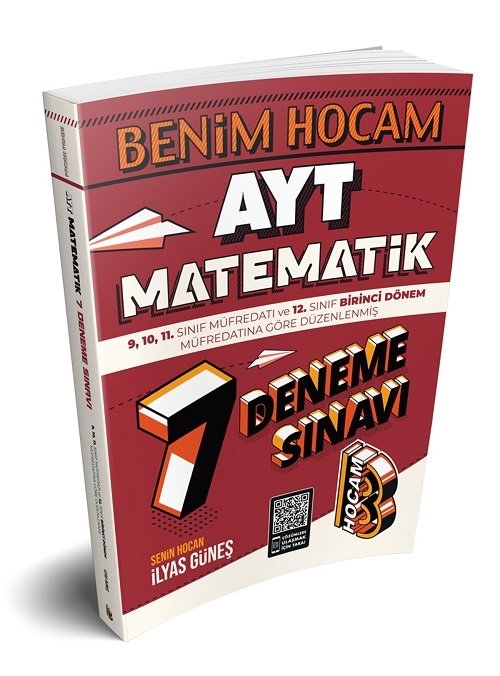 Benim Hocam 2020 YKS AYT Matematik 7 Deneme Video Çözümlü İlyas Güneş Benim Hocam Yayınları