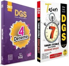 SÜPER FİYAT Yeni Trend + Tasarı DGS 4+7 Deneme Yeni Trend + Tasarı Yayınları