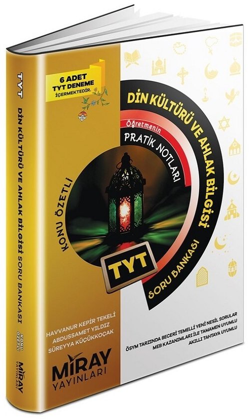 Miray YKS TYT Din Kültürü ve Ahlak Bilgisi Konu Özetli Soru Bankası Miray Yayınları