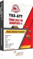 SÜPER FİYAT Eğitim Dünyası YKS AYT 9. Sınıf Türk Dili ve Edebiyatı-1 Sınav Koçu Konu Anlatımı Fasikülü Eğitim Dünyası Yayınları