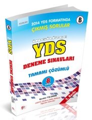 Pelikan YDS İngilizce Deneme Sınavları 8 Sınav Çözümlü Pelikan Yayınları