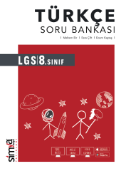 Simya 8. Sınıf LGS Türkçe Soru Bankası Simya Yayınları