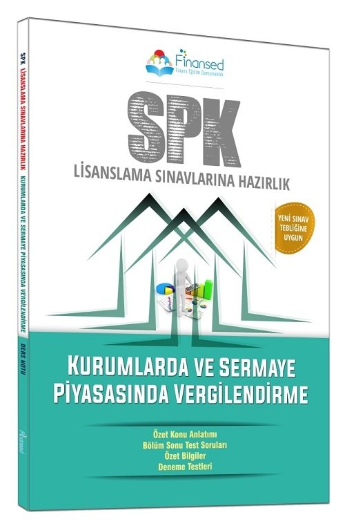 Finansed SPK Kurumlarda ve Sermaye Piyasasında Vergilendirme Konu Anlatımlı Finansed Yayınları