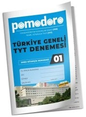 Pomodoro YKS TYT Türkiye Geneli-1 Deneme Pomodoro Yayınları