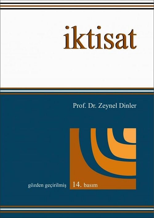 Ekin İktisat 14. Baskı - Zeynel Dinler Ekin Yayınları