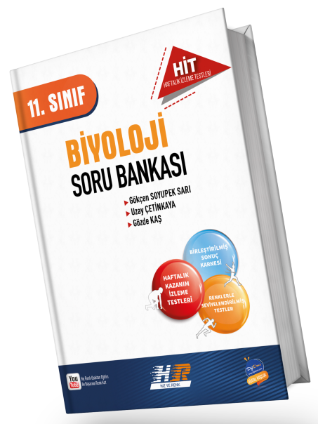 Hız ve Renk 11. Sınıf Biyoloji HİT Soru Bankası Hız ve Renk Yayınları