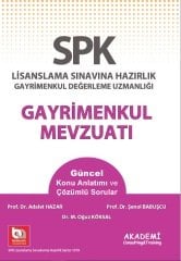 Akademi SPK Gayrimenkul Mevzuatı Akademi Consulting Yayınları