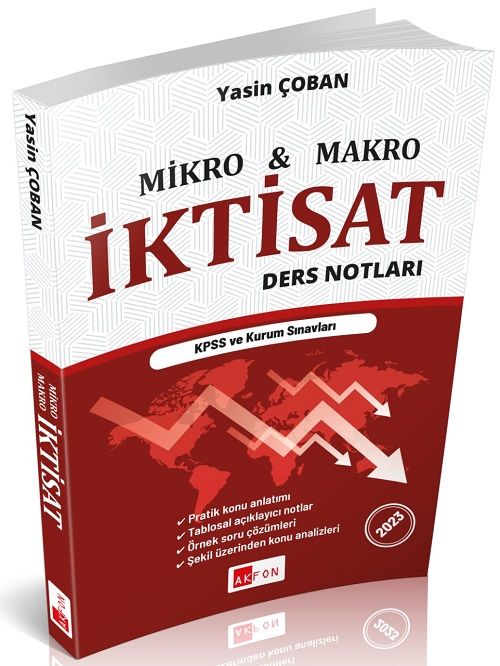 Yasin Çoban 2023 KPSS A Grubu Makro ve Mikro İktisat Ders Notları Yasin Çoban