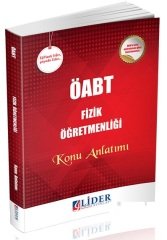 SÜPER FİYAT Lider ÖABT Fizik Öğretmenliği Konu Anlatımı Lider Yayınları