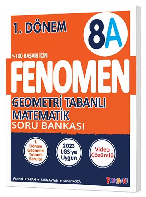 Gama 8. Sınıf 1. Dönem Geometri Tabanlı Matematik Fenomen Soru Bankası A Gama Yayınları