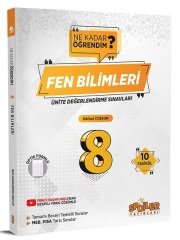 Spoiler 8. Sınıf Fen Bilimleri Ünite Değerlendirme Sınavları 10 Fasikül Spoiler Yayınları