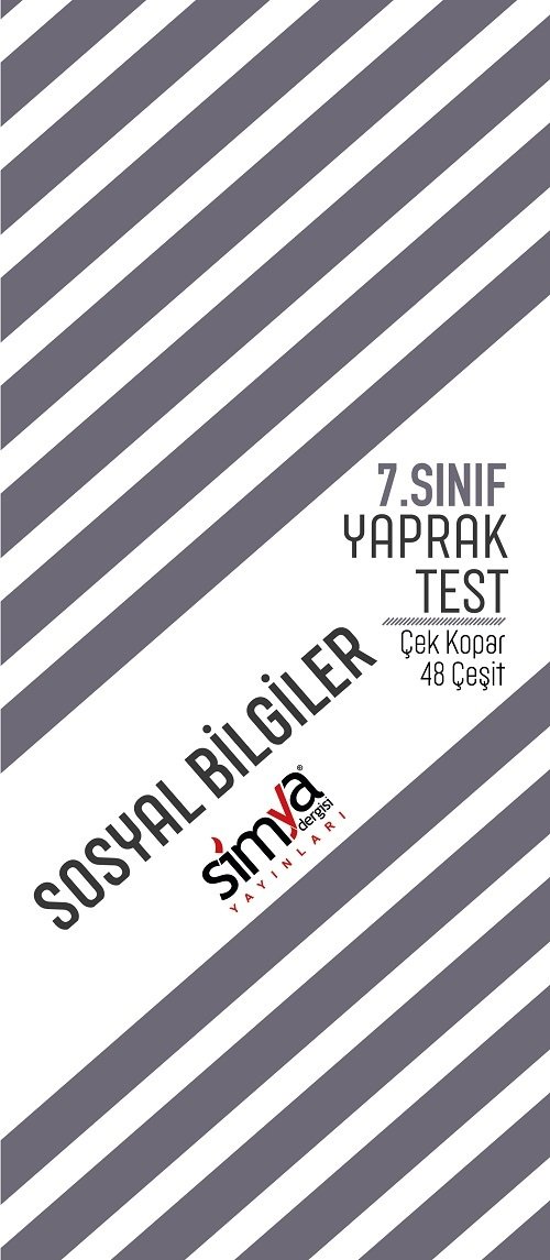 Simya 7. Sınıf Sosyal Bilgiler Yaprak Test Simya Yayınları