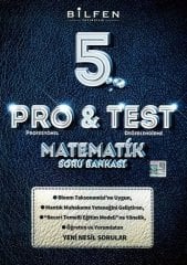 Bilfen 5. Sınıf Matematik ProTest Soru Bankası Bilfen Yayıncılık