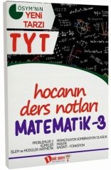 Dahi Adam YKS TYT Matematik-3 Hocanın Ders Notları Dahi Adam Yayıncılık