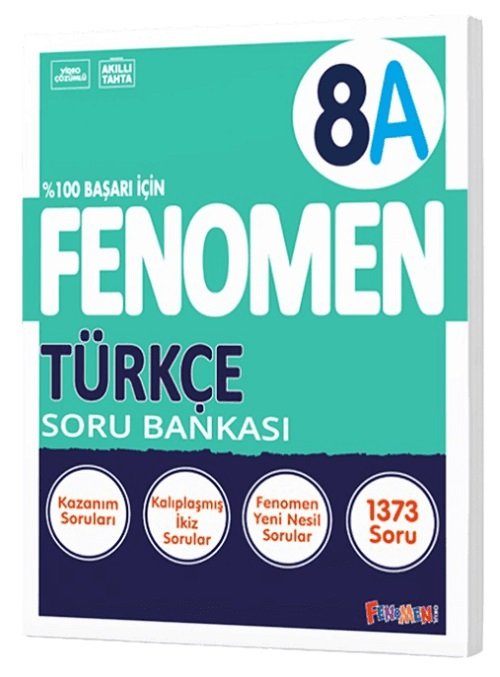Gama 8. Sınıf Türkçe Fenomen Soru Bankası A Gama Yayınları