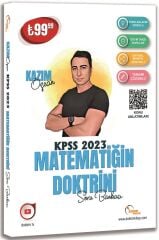 SÜPER FİYAT Doktrin 2023 KPSS Matematiğin Doktrini Matematik Soru Bankası Video Çözümlü - Kazım Özcan Doktrin Yayınları