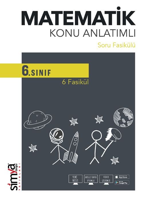 Simya 6. Sınıf Matematik Konu Anlatımlı Soru Fasikülü 6 Fasikül Simya Yayınları