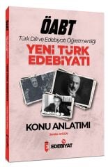 Edebiyat TV ÖABT Türk Dili ve Edebiyatı Yeni Türk Edebiyatı Konu Anlatımı - Serdar Aygün Edebiyat TV Yayınları
