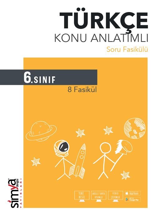 Simya 6. Sınıf Türkçe Konu Anlatımlı Soru Fasikülü 8 Fasikül Simya Yayınları