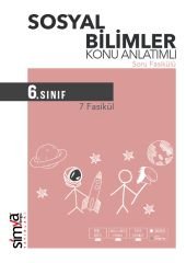 Simya 6. Sınıf Sosyal Bilgiler Konu Anlatımlı Soru Fasikülü 7 Fasikül Simya Yayınları