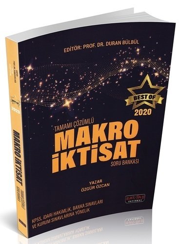 Savaş 2020 BEST OF Makro İktisat Soru Bankası Çözümlü Savaş Yayınları