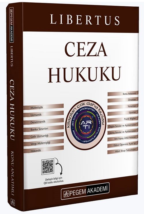 Pegem 2024 KPSS A Grubu Libertus Ceza Hukuku Konu Anlatımı Pegem Akademi Yayınları