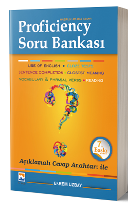 Nisan Proficiency Hazırlık Atlama Sınavı Soru Bankası - Ekrem Uzbay Nisan Kitabevi