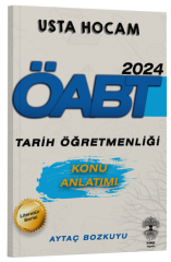 Künçe 2024 ÖABT Tarih Öğretmenliği Usta Hocam Konu Anlatımı - Aytaç Bozkuyu Künçe Yayınevi