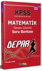 Kariyer Meslek KPSS Matematik DEPAR Soru Bankası Çözümlü - Mustafa Uçar Kariyer Meslek Yayınları